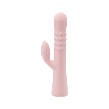 Jaymie - Duo vibrator met pulserende schacht